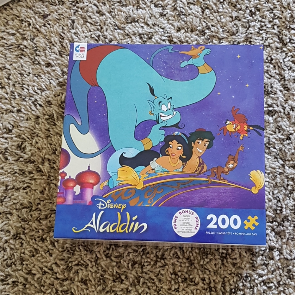 Aladin disney puzzle 200 pieces